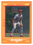Jeff Treadway RC - Cincinnati Reds - Rookie Prospect (MLB Baseball Card) 1988 Score # 646 Mint