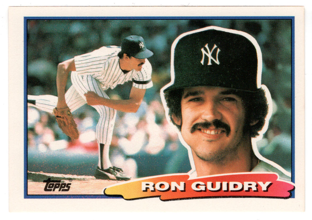 Ron Guidry - New York Yankees (MLB Baseball Card) 1988 Topps Big # 50 Mint