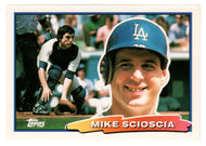 Mike Scioscia - Los Angeles Dodgers (MLB Baseball Card) 1988 Topps Big # 72 Mint