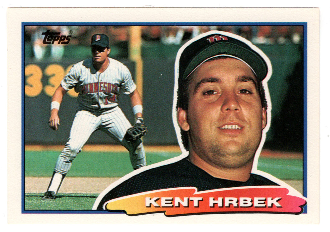 Kent Hrbek - Minnesota Twins (MLB Baseball Card) 1988 Topps Big # 84 Mint