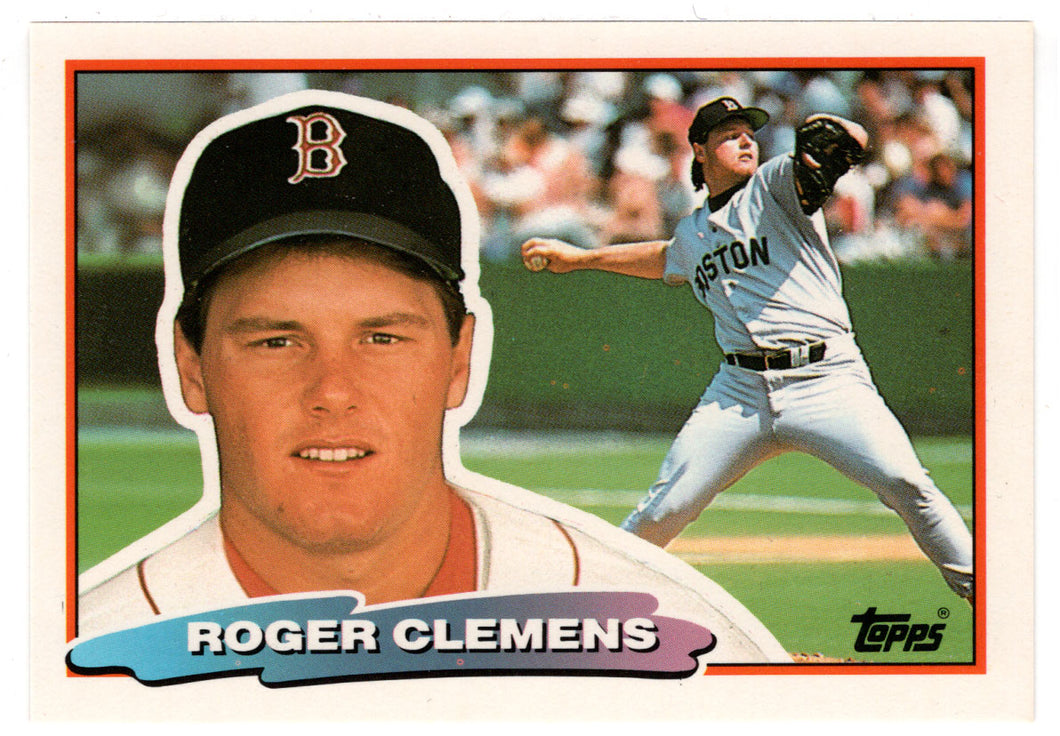 Roger Clemens - Boston Red Sox (MLB Baseball Card) 1988 Topps Big # 118 Mint