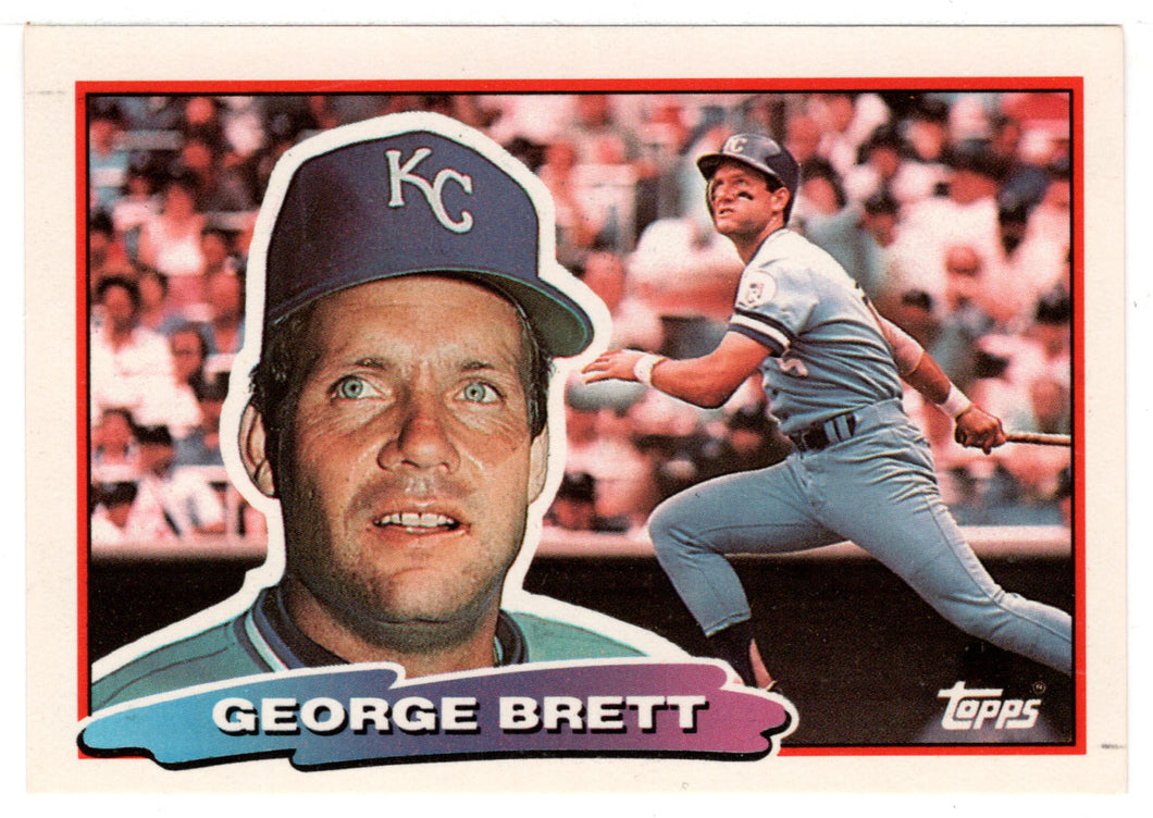George Brett - Kansas City Royals (MLB Baseball Card) 1988 Topps Big # 157 Mint