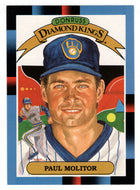 Paul Molitor - Milwaukee Brewers - Diamond Kings (MLB Baseball Card) 1992 Donruss # 7 Mint