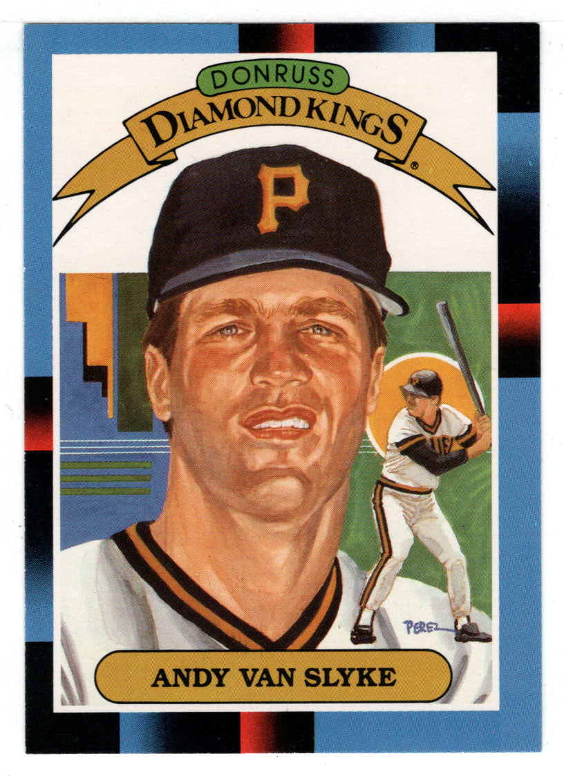 Andy Van Slyke - Pittsburgh Pirates - Diamond Kings (MLB Baseball Card) 1988 Donruss # 18 Mint