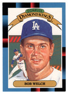Bob Welch - Los Angeles Dodgers - Diamond Kings (MLB Baseball Card) 1988 Donruss # 24 Mint