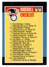 Load image into Gallery viewer, Checklist - All-Stars # 1 - # 32 (MLB Baseball Card) 1988 Donruss # 32 Mint
