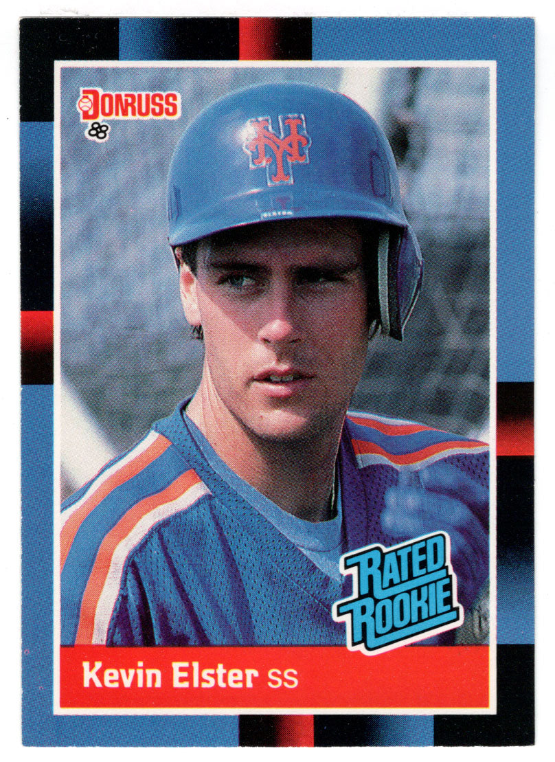 Kevin Elster - New York Mets - Rated Rookie (MLB Baseball Card) 1992 Donruss # 37 Mint