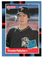 Vicente Palacios - RC - Pittsburgh Pirates - Rated Rookie (MLB Baseball Card) 1992 Donruss # 45 Mint