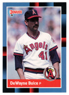 DeWayne Buice - California Angels (MLB Baseball Card) 1988 Donruss # 58 Mint
