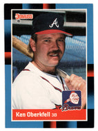 Ken Oberkfell - Atlanta Braves (MLB Baseball Card) 1992 Donruss # 67 Mint
