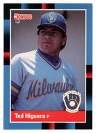 Ted Higuera - Milwaukee Brewers (MLB Baseball Card) 1992 Donruss # 90 Mint