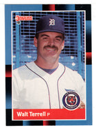 Walt Terrell - Detroit Tigers (MLB Baseball Card) 1992 Donruss # 91 Mint
