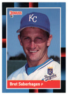 Bret Saberhagen - Kansas City Royals (MLB Baseball Card) 1988 Donruss # 96 Mint