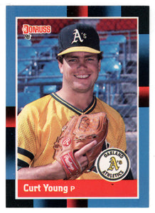 Curt Young - Oakland Athletics (MLB Baseball Card) 1988 Donruss # 97 Mint
