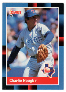 Charlie Hough - Texas Rangers (MLB Baseball Card) 1988 Donruss # 99 Mint