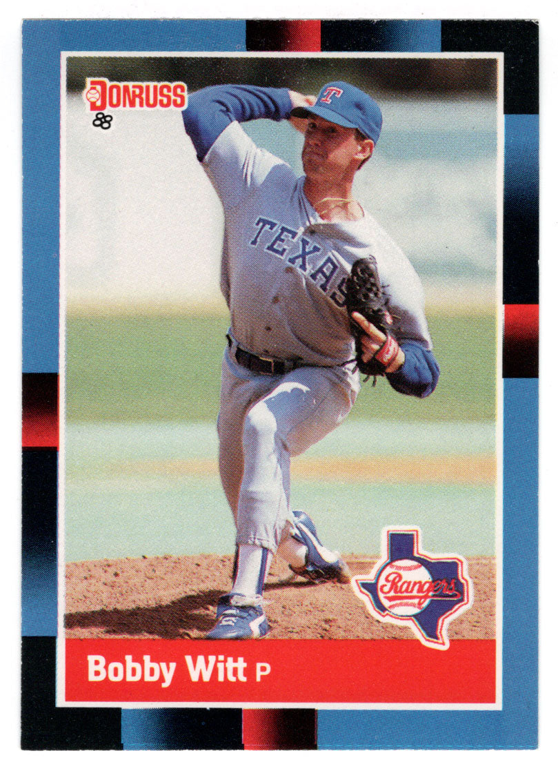 Bobby Witt - Texas Rangers (MLB Baseball Card) 1988 Donruss # 101 Mint