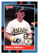 Mickey Tettleton - Oakland Athletics (MLB Baseball Card) 1992 Donruss # 103 Mint