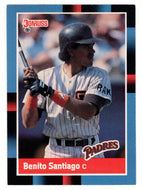 Benito Santiago - San Diego Padres (MLB Baseball Card) 1988 Donruss # 114 Mint