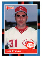John Franco - Cincinnati Reds (MLB Baseball Card) 1992 Donruss # 123 Mint