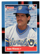 Juan Nieves - Milwaukee Brewers (MLB Baseball Card) 1992 Donruss # 126 Mint