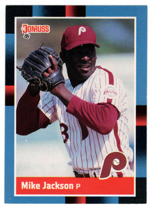 Mike Jackson RC - Philadelphia Phillies (MLB Baseball Card) 1992 Donruss # 139 Mint