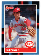 Ted Power - Cincinnati Reds (MLB Baseball Card) 1992 Donruss # 142 Mint