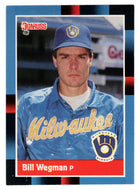 Bill Wegman - Milwaukee Brewers (MLB Baseball Card) 1988 Donruss # 151 Mint