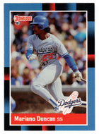 Mariano Duncan - Los Angeles Dodgers (MLB Baseball Card) 1992 Donruss # 155 Mint