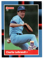 Charlie Leibrandt - Kansas City Royals (MLB Baseball Card) 1988 Donruss # 157 Mint