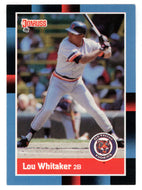 Lou Whitaker - Detroit Tigers (MLB Baseball Card) 1992 Donruss # 173 Mint