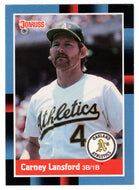 Carney Lansford - Oakland Athletics (MLB Baseball Card) 1988 Donruss # 178 Mint