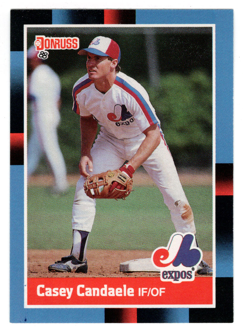 Casey Candaele - Montreal Expos (MLB Baseball Card) 1988 Donruss # 179 Mint