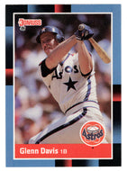 Glenn Davis - Houston Astros (MLB Baseball Card) 1988 Donruss # 184 Mint