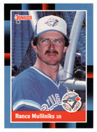 Rance Mulliniks - Toronto Blue Jays (MLB Baseball Card) 1992 Donruss # 197 Mint