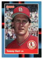 Tommy Herr - St. Louis Cardinals (MLB Baseball Card) 1988 Donruss # 208 Mint