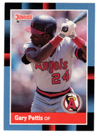 Gary Pettis - California Angels (MLB Baseball Card) 1988 Donruss # 210 Mint