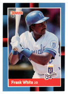 Frank White - Kansas City Royals (MLB Baseball Card) 1988 Donruss # 225 Mint