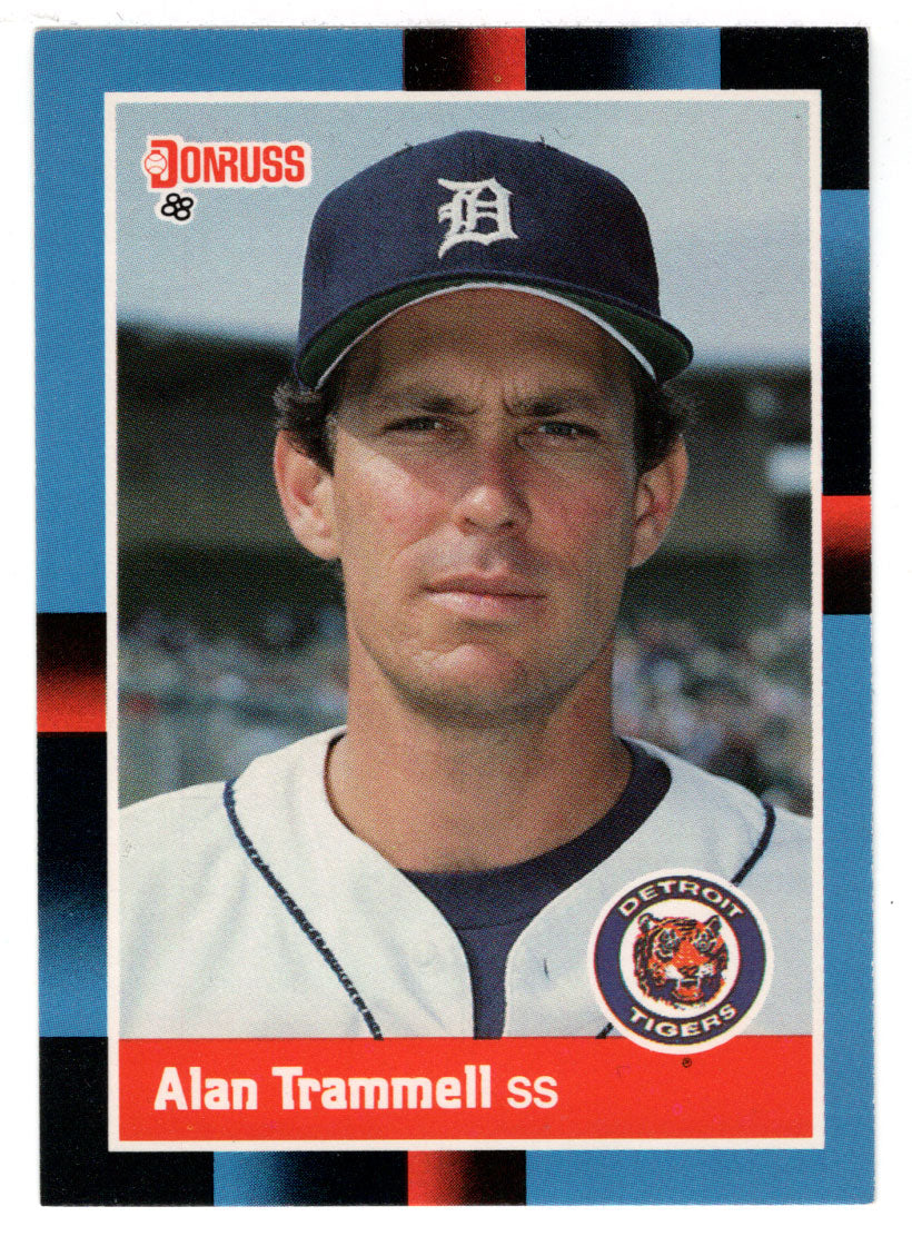 Alan Trammell - Detroit Tigers (MLB Baseball Card) 1988 Donruss # 230 Mint