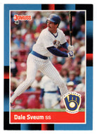 Dale Sveum - Milwaukee Brewers (MLB Baseball Card) 1988 Donruss # 232 Mint