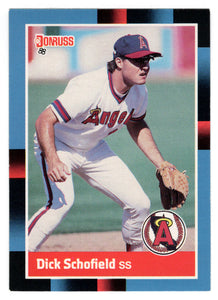 Dick Schofield - California Angels (MLB Baseball Card) 1988 Donruss # 233 Mint