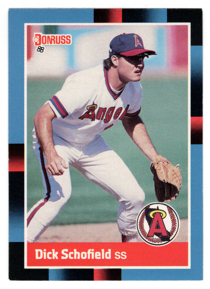 Dick Schofield - California Angels (MLB Baseball Card) 1988 Donruss # 233 Mint