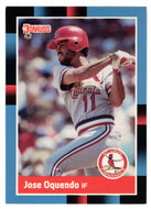 Jose Oquendo - St. Louis Cardinals (MLB Baseball Card) 1988 Donruss # 234 Mint