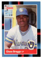 Glenn Braggs - Milwaukee Brewers (MLB Baseball Card) 1988 Donruss # 240 Mint