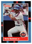 Wally Backman - New York Mets (MLB Baseball Card) 1988 Donruss # 241 Mint
