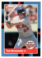 Tom Brunansky - Minnesota Twins (MLB Baseball Card) 1988 Donruss # 245 Mint