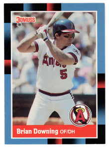 Brian Downing - California Angels (MLB Baseball Card) 1988 Donruss # 258 Mint