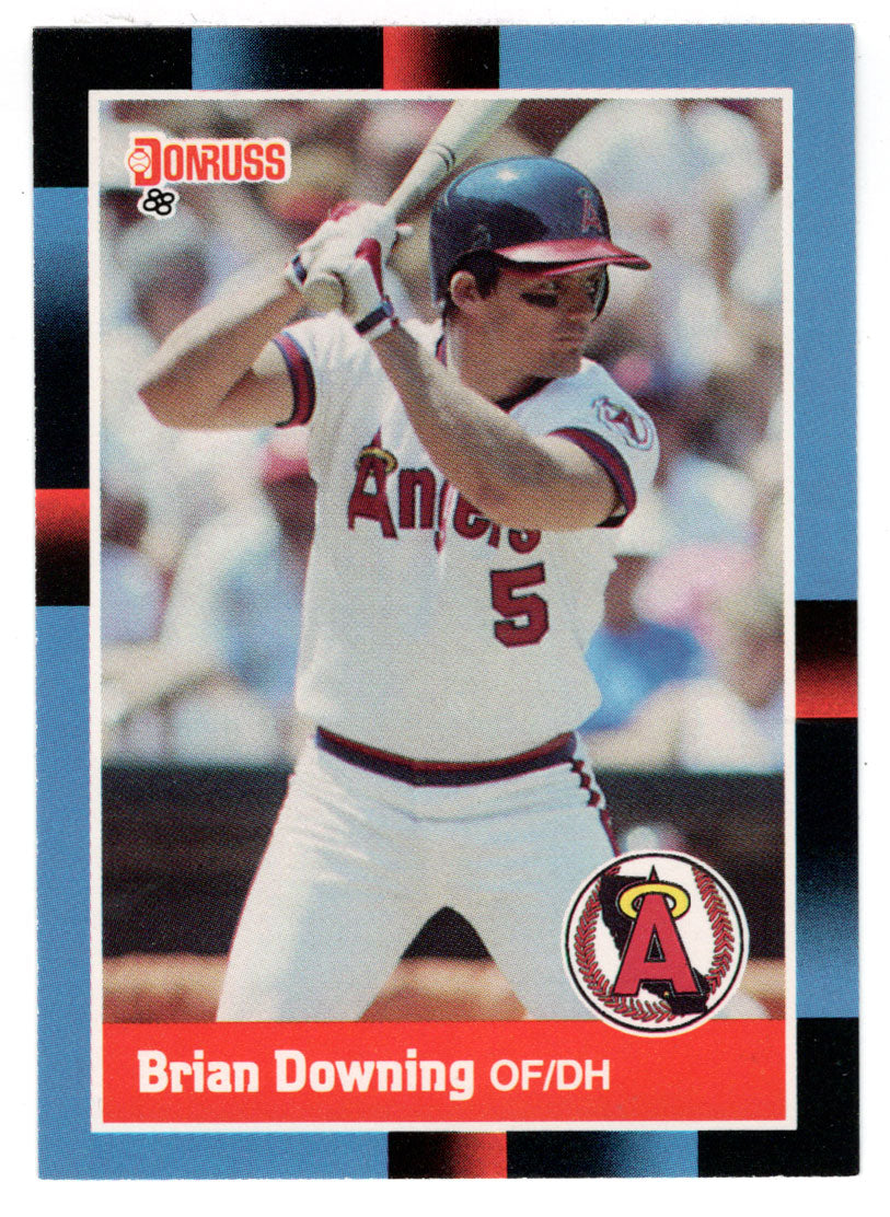 Brian Downing - California Angels (MLB Baseball Card) 1988 Donruss # 258 Mint