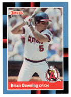 Brian Downing - California Angels (MLB Baseball Card) 1988 Donruss # 258 Mint