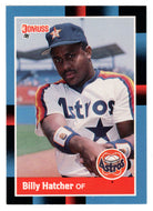 Billy Hatcher - Houston Astros (MLB Baseball Card) 1988 Donruss # 261 Mint