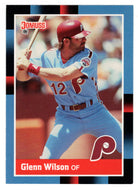 Glenn Wilson - Philadelphia Phillies (MLB Baseball Card) 1988 Donruss # 262 Mint